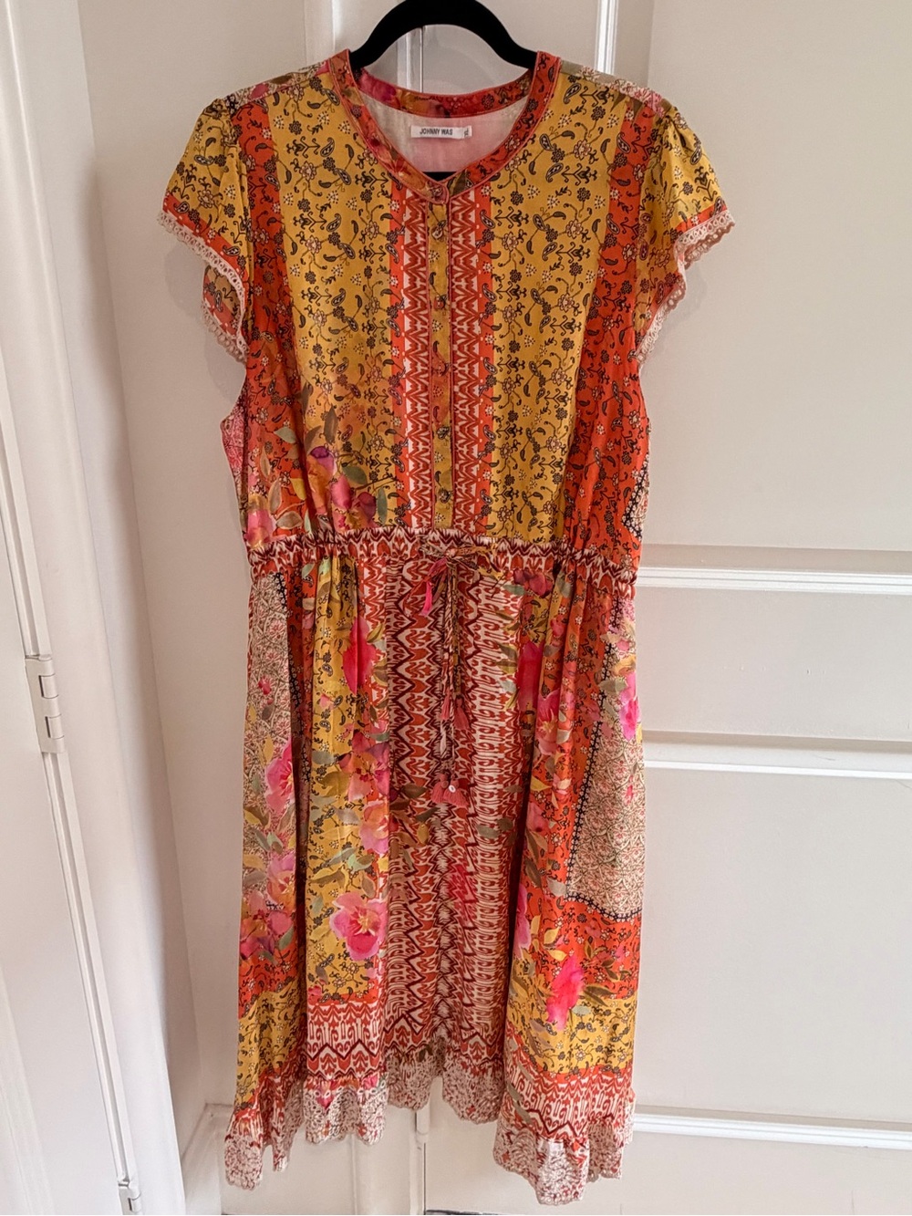 Johnny Was Eliana Lucy Silk Dress - Picture 10 of 11